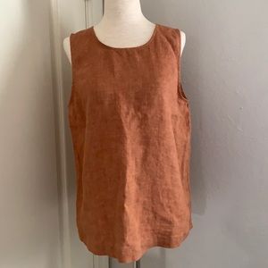 Eileen Fisher linen tank top